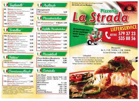 Steh Pizzeria La Strada, Ratingen .